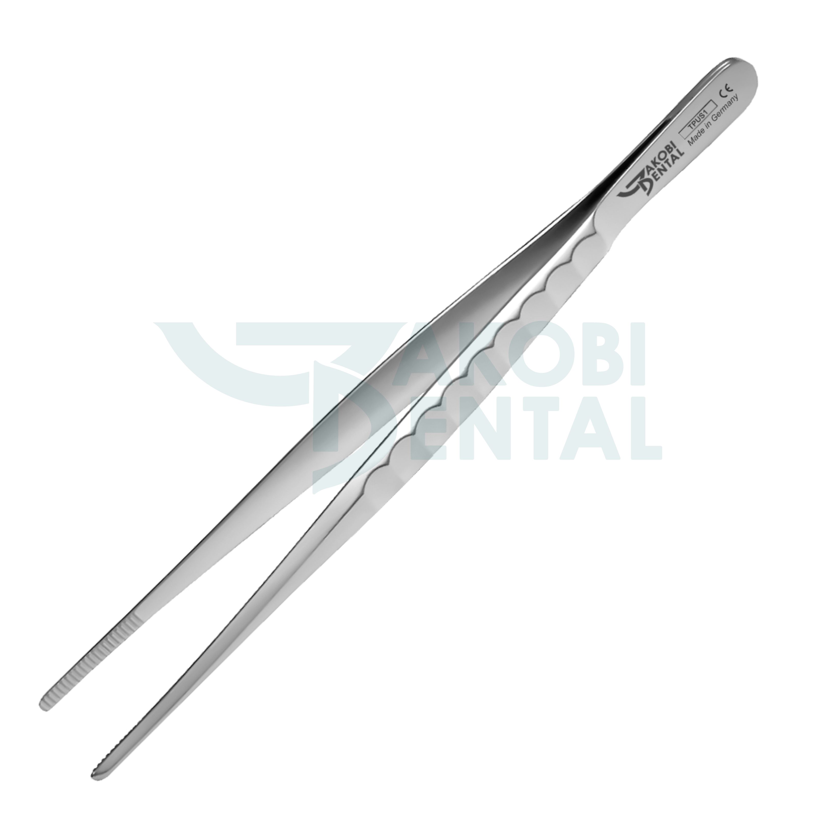 Rigit tweezers, USA Model, anatomical, 130/150mm