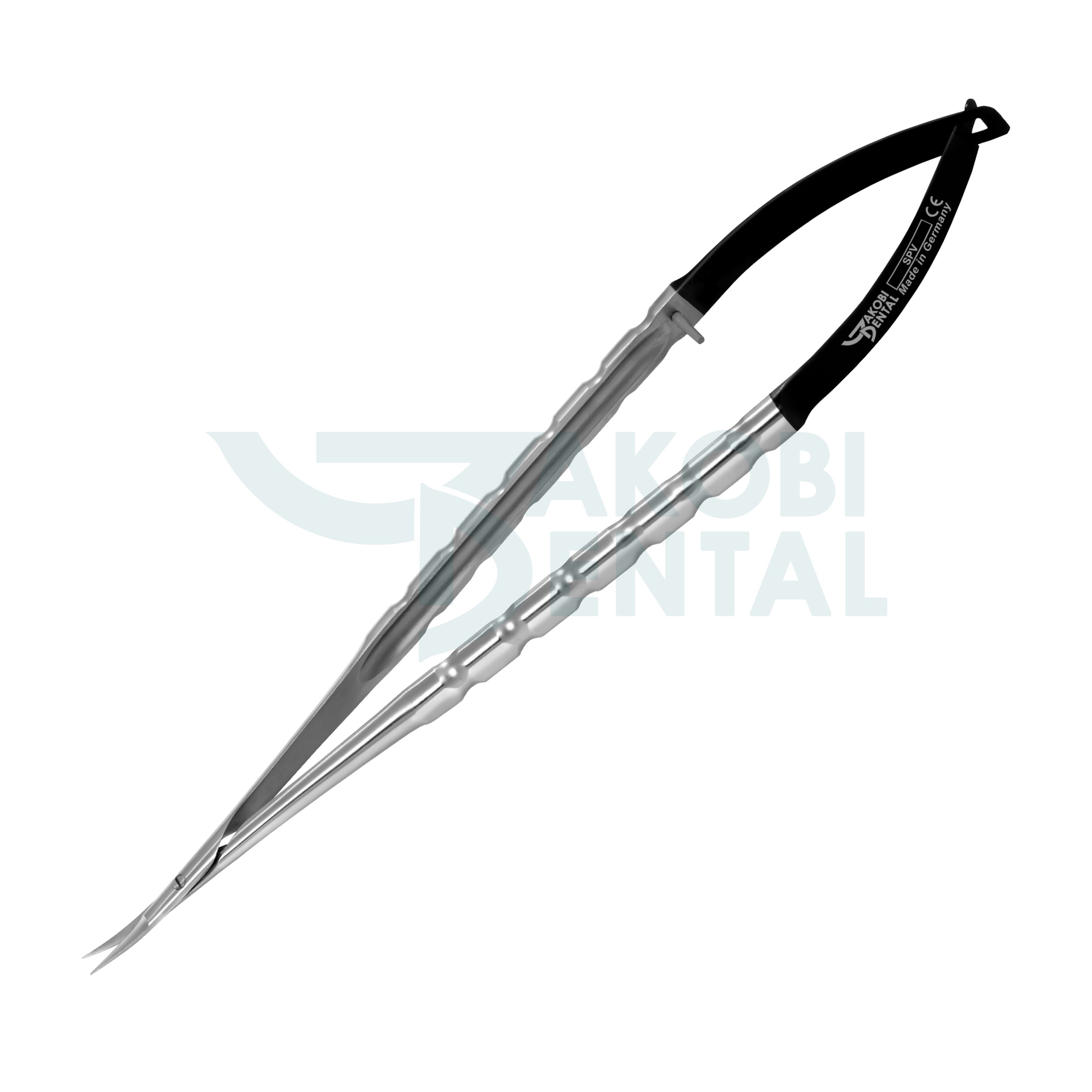 Micro Surgical Scissors Castroviejo, curved, 180mm