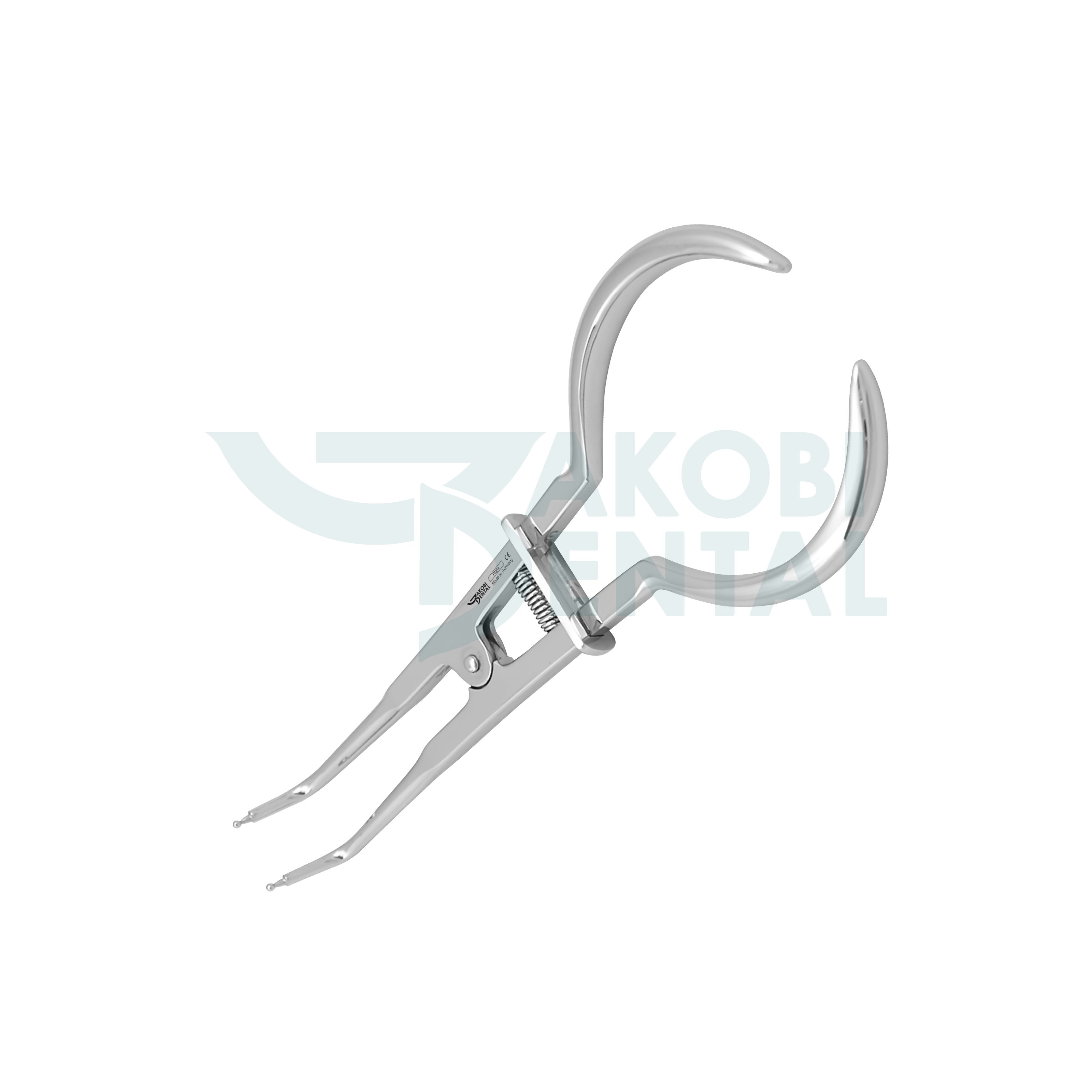 Rubberdam Clamp forceps RDF4 Palmer, stainless steel