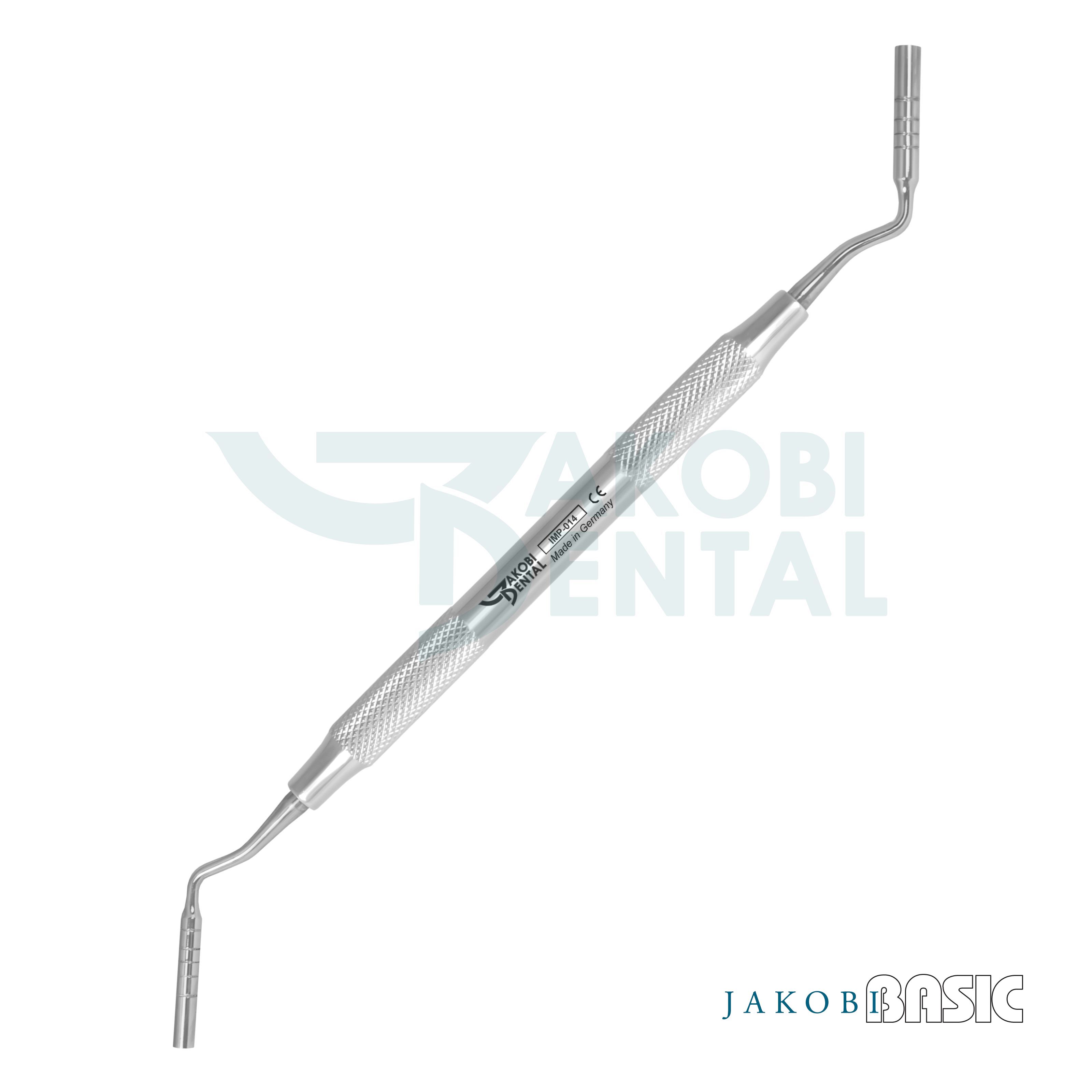 Implant. Compactor, Ø 3.3/4.0mm, depth markers, JakobiBasic handle # 4