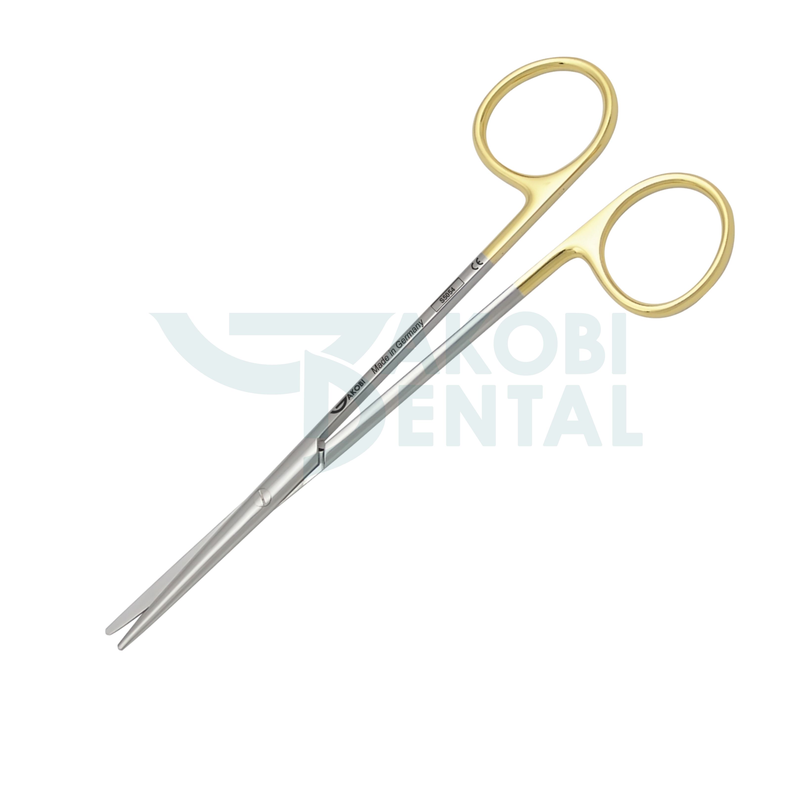 Scissors TC, surgical, Metzenbaum, rounded, straight, 140mm