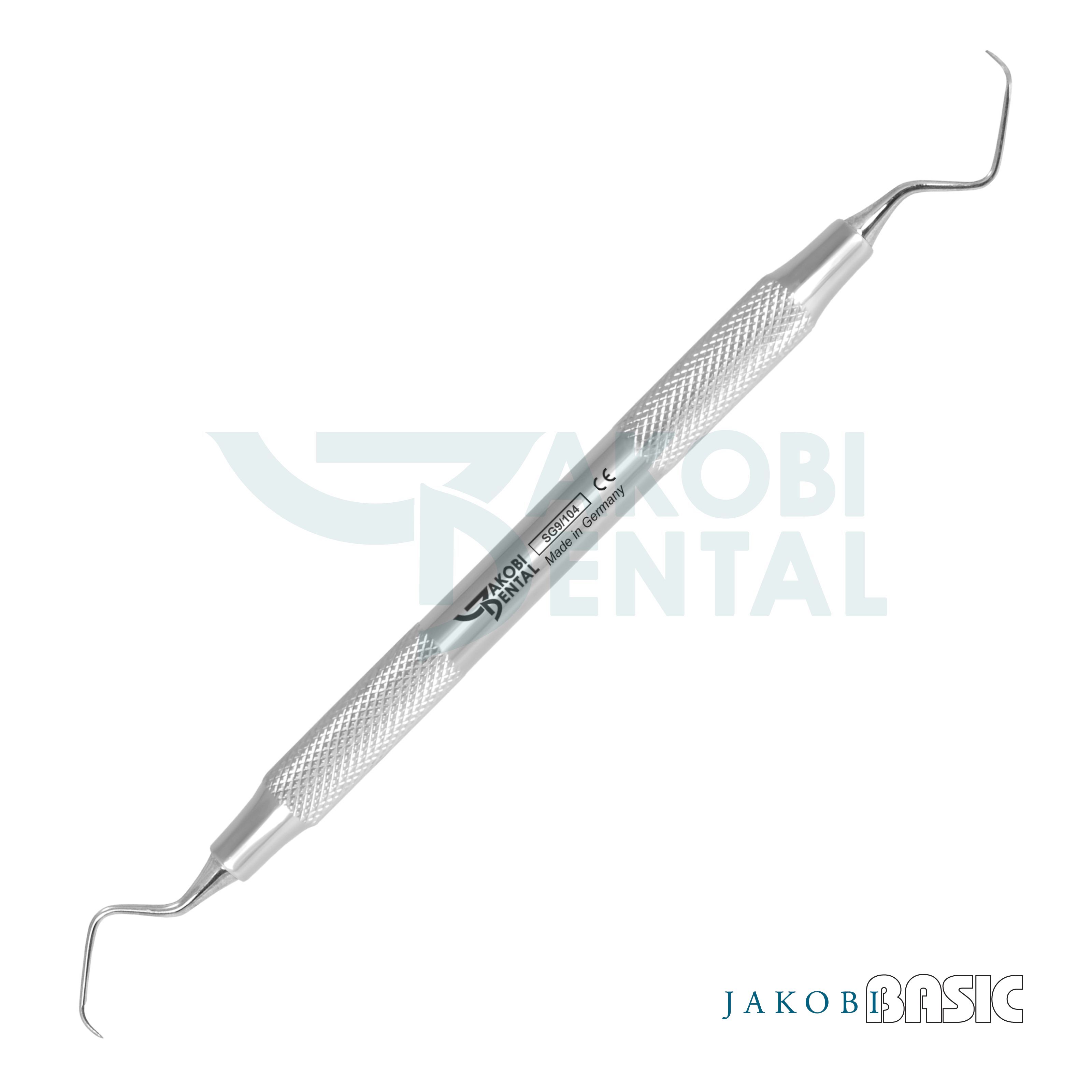 Gracey curette 9/10, JakobiBasic Handle # 4